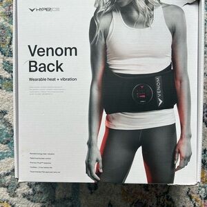 Hyperice Venom Back Wearable Heat and Vibration Device - Black
